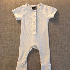 Little Bipsy short sleeve snap romper